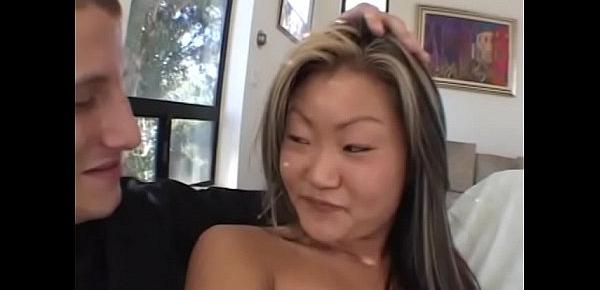 Nineteen-years old chick with slant eyes Lucy Lee makes her first appearance on the stage of adult movies in the seventh episode of show "Teens Goin Wild"